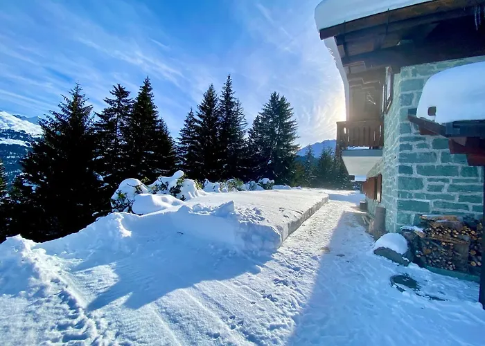 Chalet Wulli in der Nähe der Skianlagen Savognin